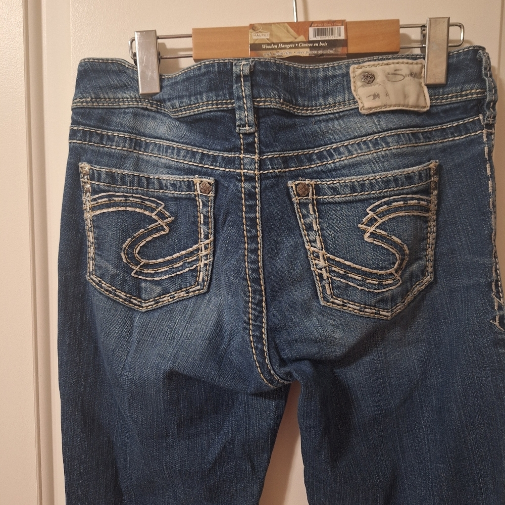 Silver Suki Jeans